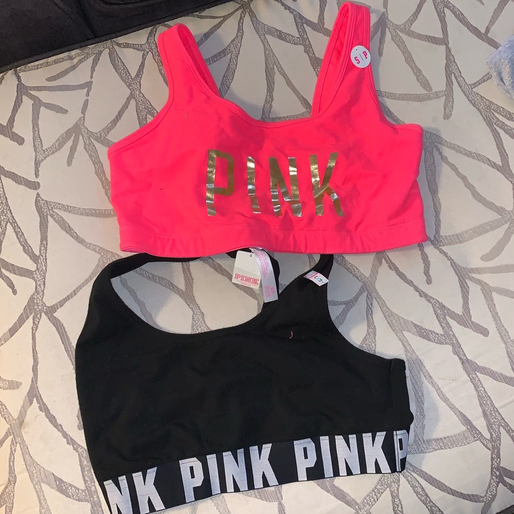2 love pink sports bras